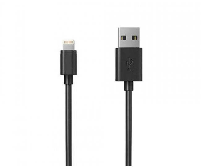 Кабель Apple Lightning 1m black