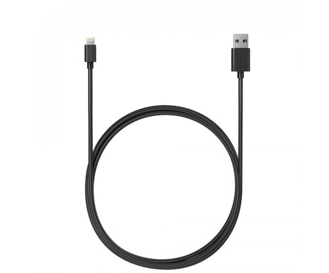 Кабель Apple Lightning 1m black