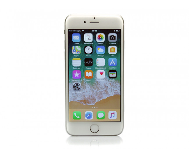 iPhone 6 64gb, Silver б/у 4/5