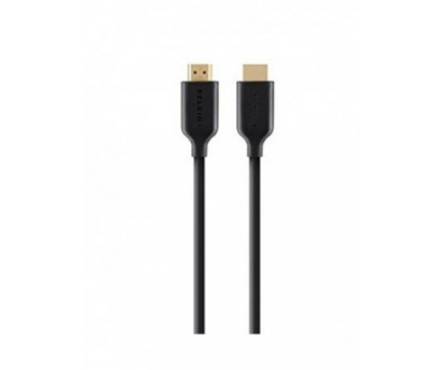 Кабель BELKIN HDMI (AM/AM) High Speed w/Ethernet 5м, BLACK,GOLD F3Y021bt5M