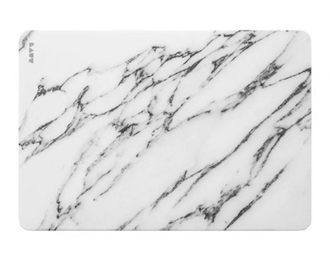 Чохол-накладка Laut HUEX ELEMENTS для 13 MacBook Air (2018), белый мрамор LAUT_13MA18_HXE_MW