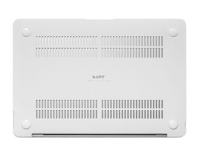 Чохол-накладка Laut HUEX ELEMENTS для 13 MacBook Air (2018), белый мрамор LAUT_13MA18_HXE_MW