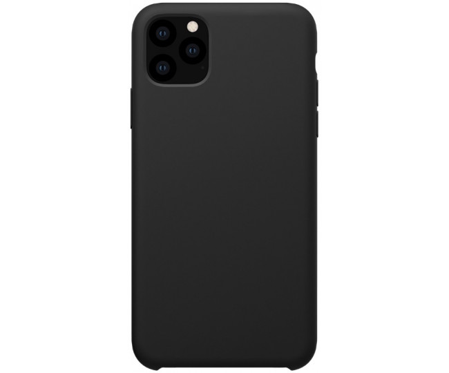 Чохол Silicone Slim Weaving для iPhone 11 Pro Max Black