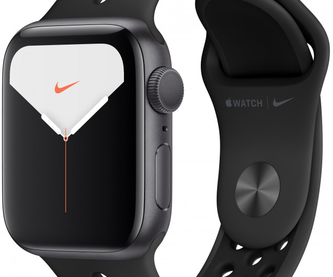 Apple Watch Series Nike 5 GPS + Cell 44mm Space Gray Aluminum Case AnthBlk Sport Band (MX3A2) б/у