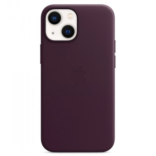 Чохол для смартфона iPhone 13 Leather Case with MagSafe - Dark Cherry (MM143)