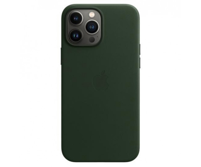 Чохол для смартфона iPhone 13 Pro Max Leather Case with MagSafe - Sequoia Green (MM1Q3)