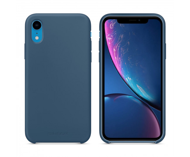 Чохол MF Apple iPhone XR Silicone Blue