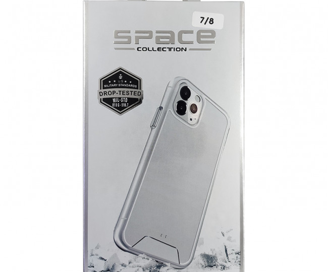 Чохол iPhone 7/8 Space Collection Clear