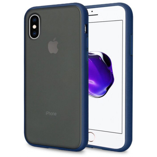 Чохол iPhone X/XS Gingle Series Blue/White
