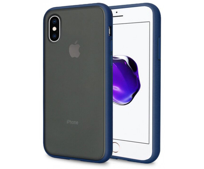 Чохол iPhone X/XS Gingle Series Blue/White