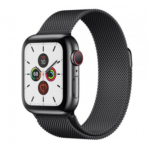 Apple Watch Series 5 (GPS + Cellular) 40mm SB Steel  Case with SB Milanese Loop (MWWX2) б/у