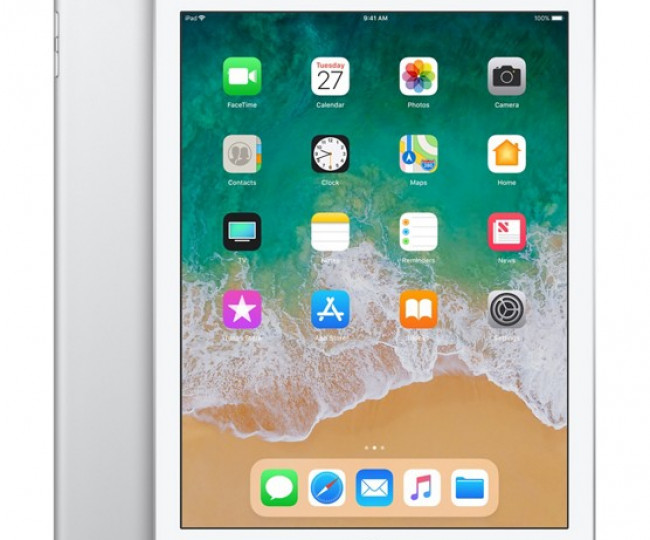 iPad 9.7' (2018)  Wi-Fi, 32gb, silver б/у