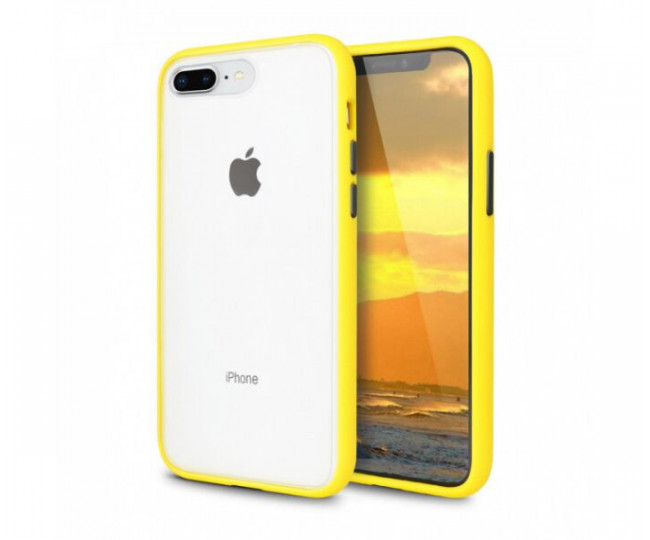 Чохол iPhone 6/7/8/SE 2020 Avenger Gingle Series Yellow/Black