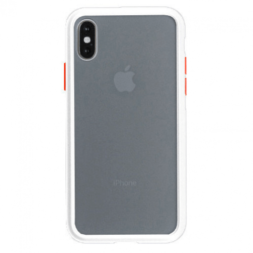 Чохол iPhone 7/8/SE 2020 Gingel Series Transparent/Red