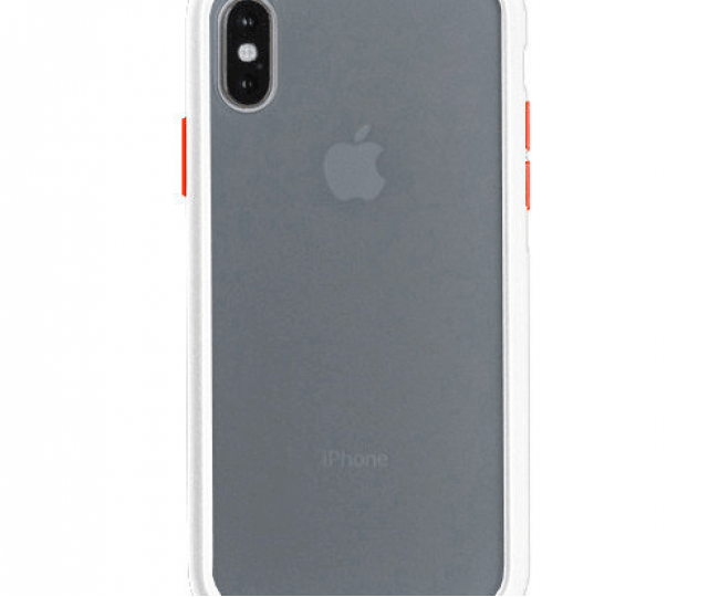 Чохол iPhone 7/8/SE 2020 Gingel Series Transparent/Red