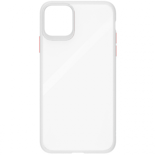 Чохол iPhone 11 Pro Max Gingle Series Transparent/Red