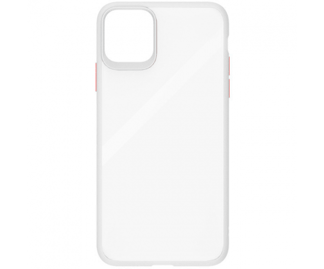 Чохол iPhone 11 Gingel Series Transparent/Red