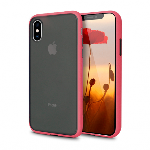 Чохол iPhone X/XS Gingel Series Camellia/Red