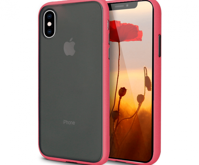 Чохол iPhone X/XS Gingel Series Camellia/Red