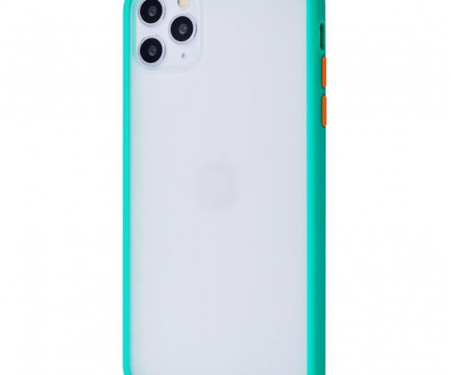 Чохол iPhone 11 Gingel Series Mint/Orange