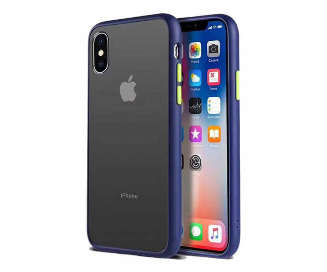 Чохол iPhone X/XS Gingel Series Blue/Green