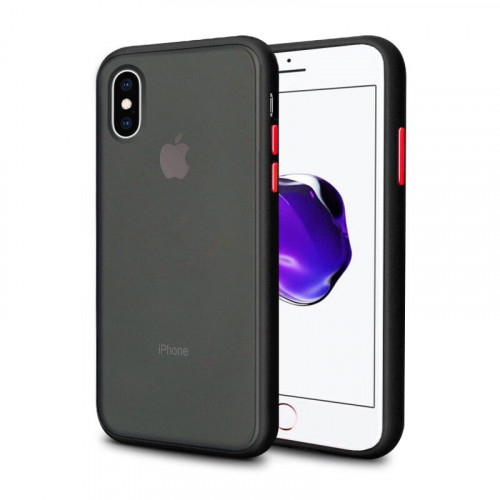 Чохол iPhone X/XS Gingel Series Black/Red