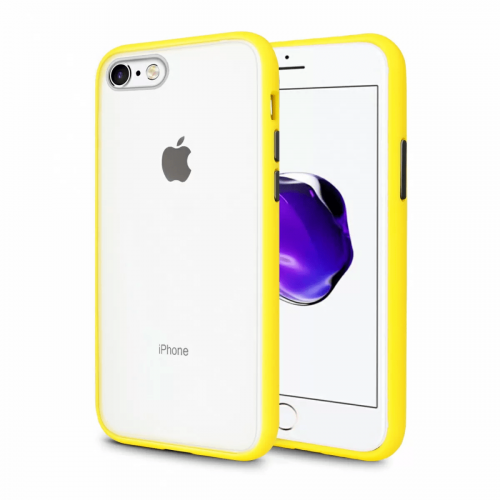 Чохол iPhone 7/8/SE 2020 Gingel Series Yellow/Black