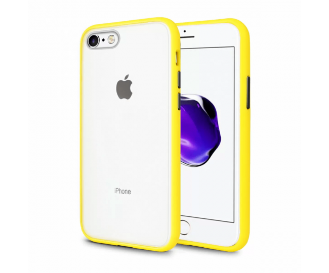 Чохол iPhone 7/8/SE 2020 Gingel Series Yellow/Black