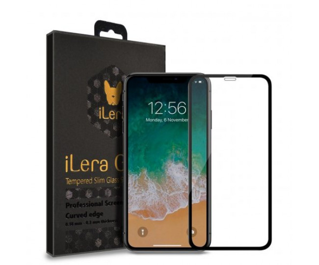 Защитное стекло iLera iPhone XR/11 3D Black