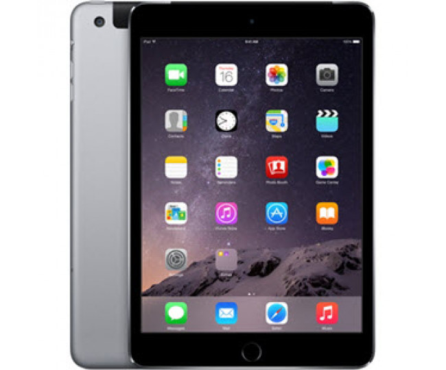 iPad mini 3 Wi-Fi + LTE, 128gb, Space Gray б/у	