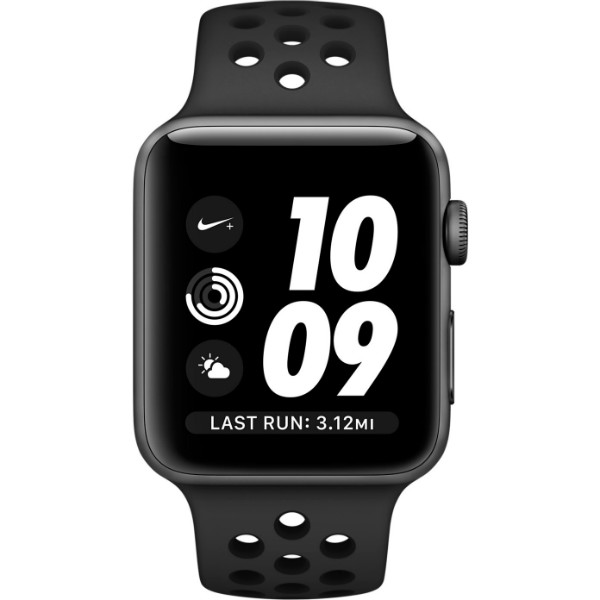 Apple Watch Series 3 Nike+ 42mm Space Alum Case with Anthracite/Black Nike Sport Band (MQ182) б/у