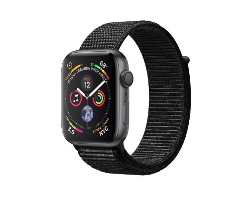 Apple Watch Series 4 44mm SG Aluminium Case Black Sport loop б/у