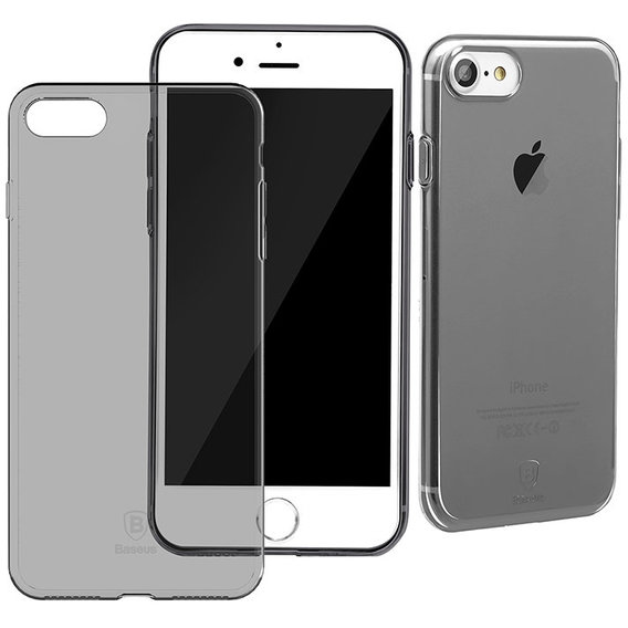 Чохол Baseus Simple для iphone 6/6s Plus Clear Black