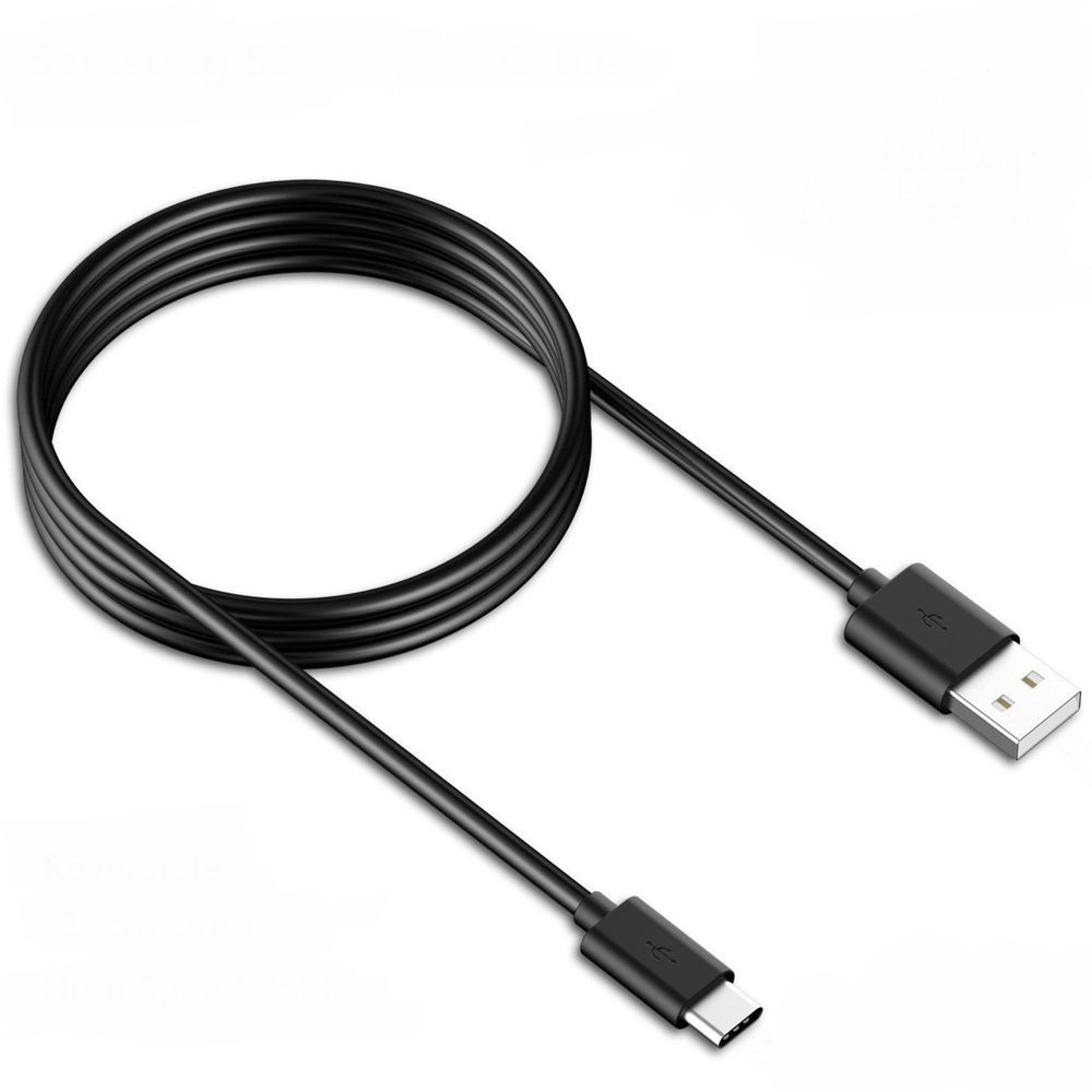 Кабель Samsung S8/Note8/Note7 USB-Type-C Black -1m ORI