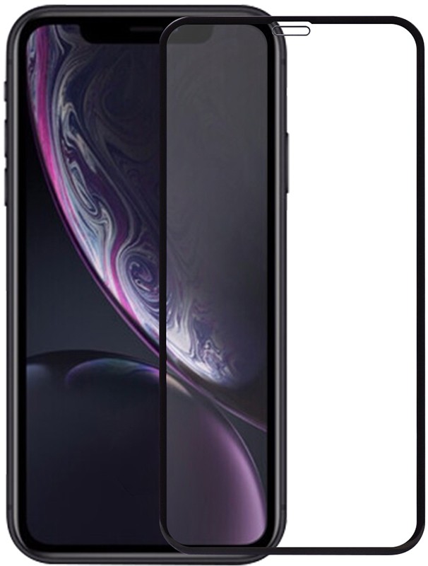 Защитное стекло 5D iPhone XR/11 Black б/к