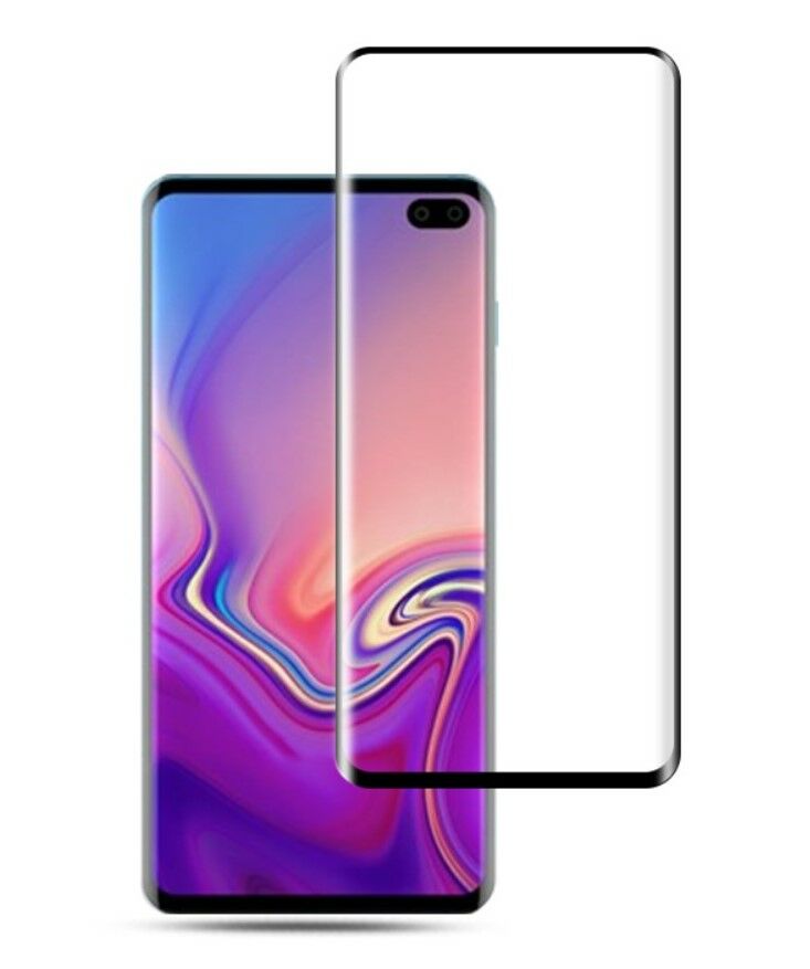 Защитное стекло 3D для Samsung S10 Black