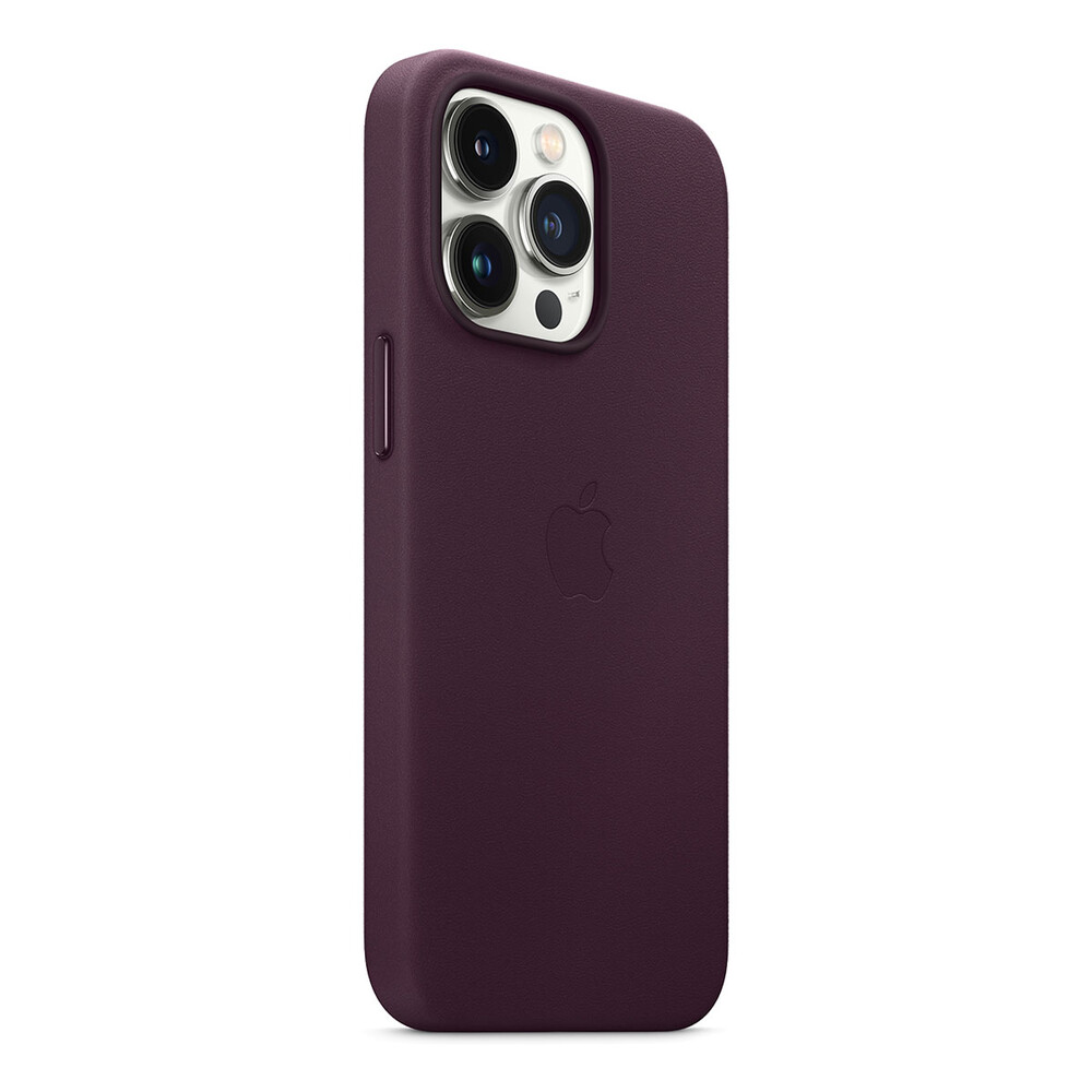 Чохол для смартфона iPhone 13 Pro Leather Case with MagSafe - Dark Cherry (MM1A3)