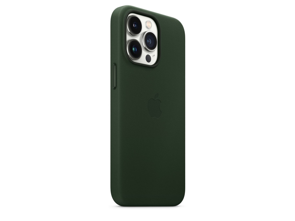 Чохол для смартфона iPhone 13 Pro Max Leather Case with MagSafe - Sequoia Green (MM1Q3)