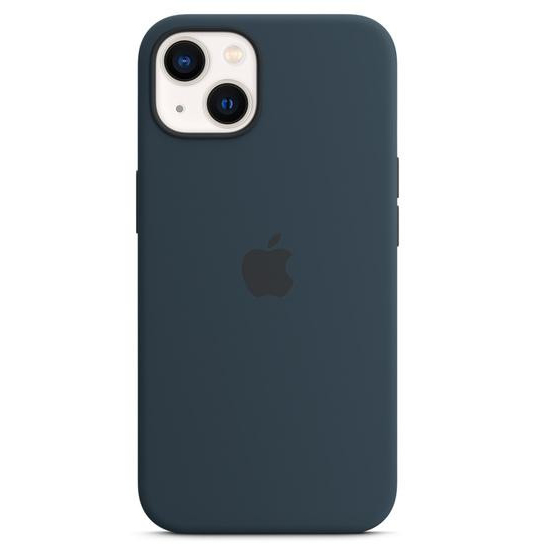 Чохол для смартфона iPhone 13 Silicone Case with MagSafe – Abyss Blue (MM293)