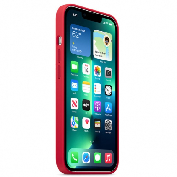 Чохол для смартфона iPhone 13 Pro Silicone Case with MagSafe – (PRODUCT)RED (MM2L3)