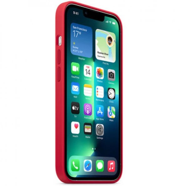 Чохол для смартфона iPhone 13 Pro Max Silicone Case with MagSafe – (PRODUCT)RED (MM2V3)