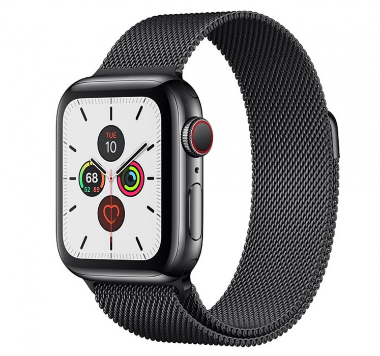 Apple Watch Series 5 (GPS + Cellular) 40mm SB Steel  Case with SB Milanese Loop (MWWX2) б/у