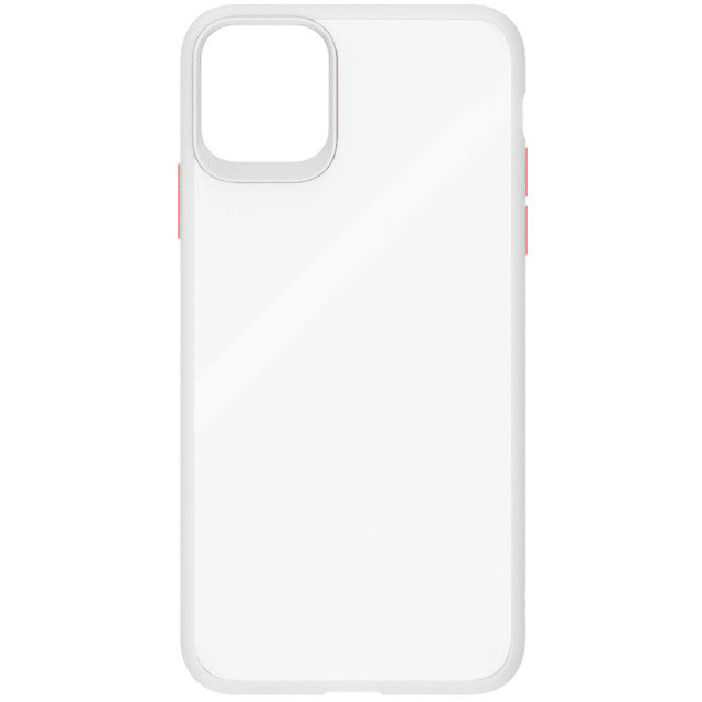 Чохол iPhone 11 Gingel Series Transparent/Red