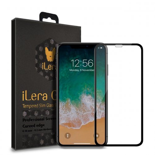 Защитное стекло iLera iPhone XR/11 3D Black